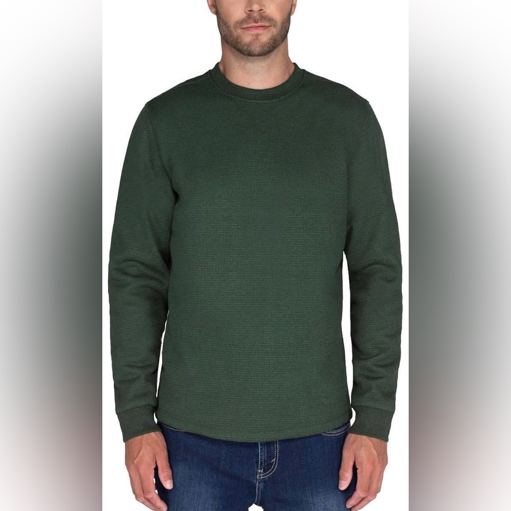 Fleece Lined Crew Sweatshirt